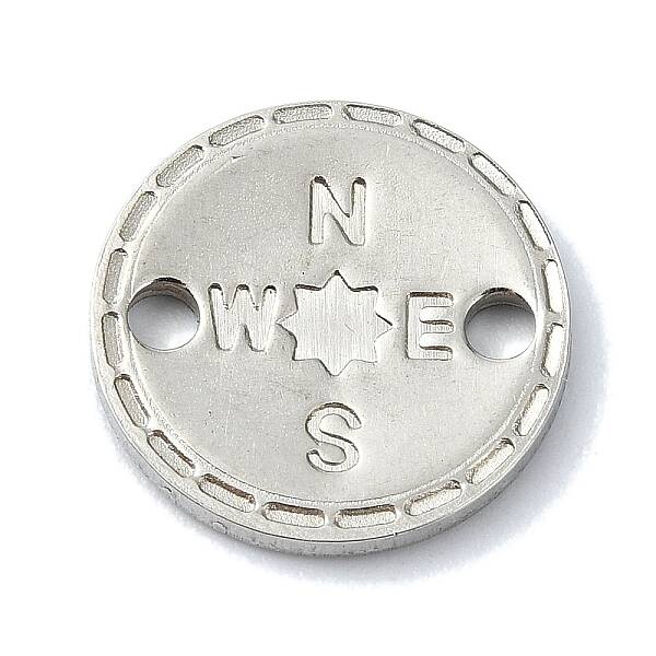 Non-Tarnish 201 Stainless Steel Connector Charms