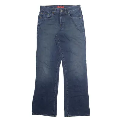 BEN SHERMAN Mens Jeans Blue Regular Straight Stone Wash W30 L32
