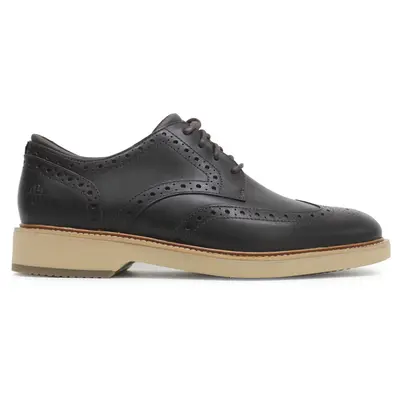 Cole Haan American Classics Montrose Wingtip Leather Men's Comfort Shoes - Dark Chocolate - Size:US 11.5 Men