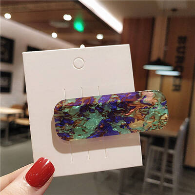 Cellulose Acetate Alligator Hair Clips