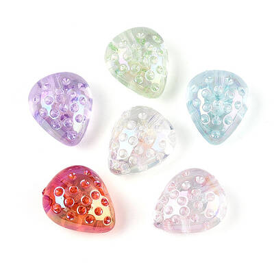 UV Plating Transparent Acrylic Beads