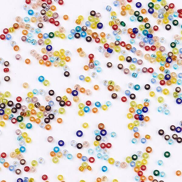12/0 Grade A Round Glass Seed Beads