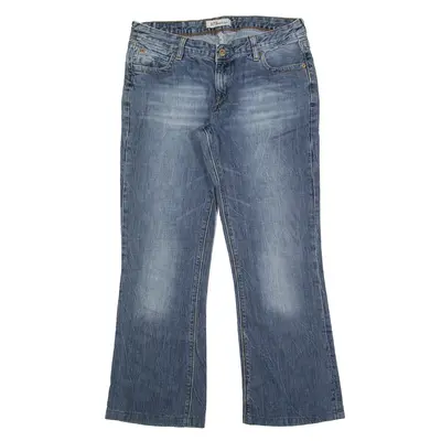 LEVI'S 572 Jeans Blue Denim Regular Bootcut Stone Wash Womens W32 L28