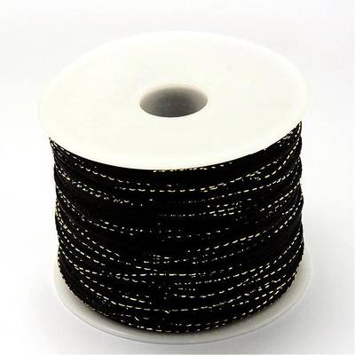 Metallic Stain Beads String Cords