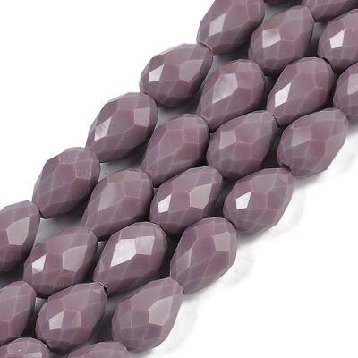 Opaque Solid Color Beads Strands