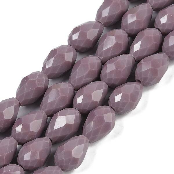 Opaque Solid Color Beads Strands
