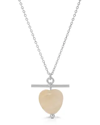 Lovy Necklace | Color: Grey | Metal Color: Silver