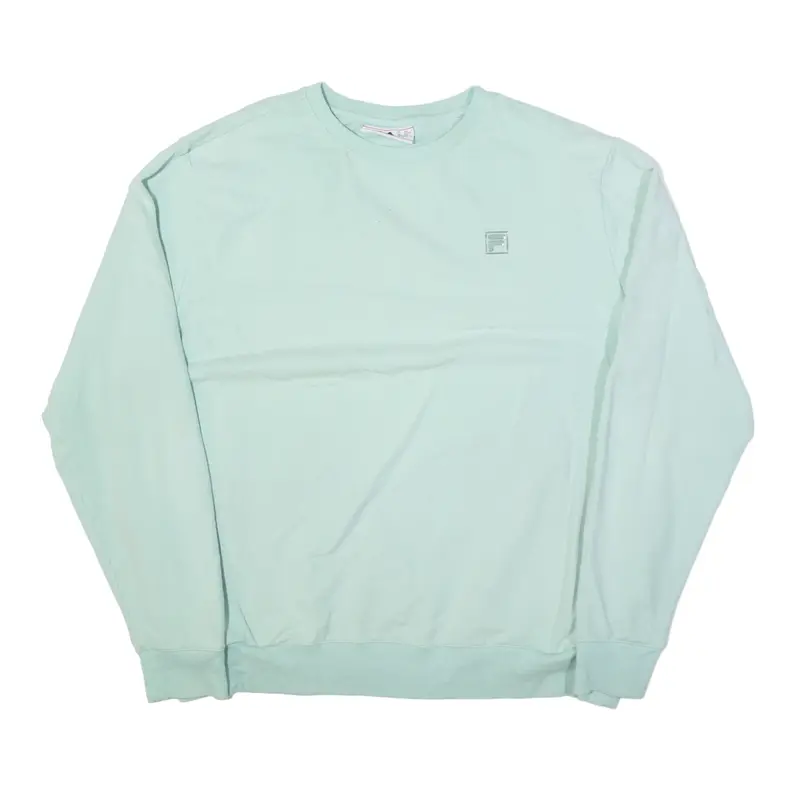 FILA Sweatshirt Green Womens 2XL