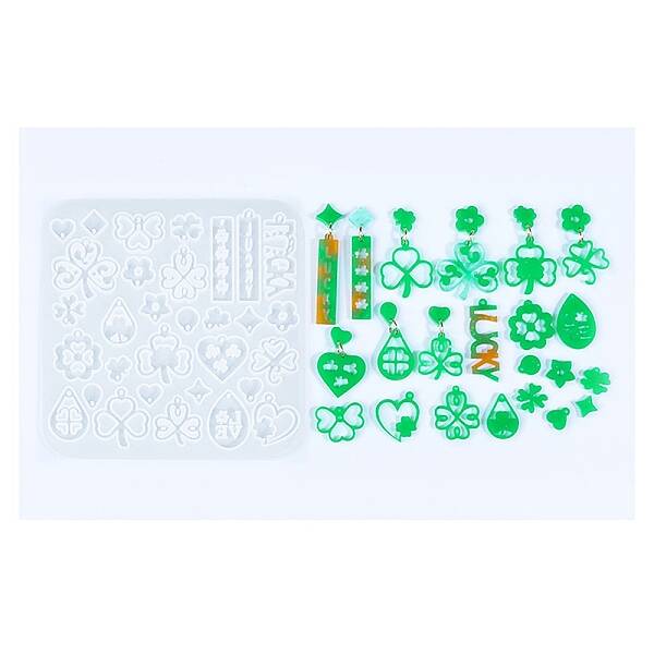 Clover Series DIY Silicone Ornaments Molds