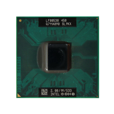 399426-005 HP 2.00GHz 533MHz FSB 1MB L2 Cache Socket PGA478 Intel Celeron M 450 Single-Core Processor