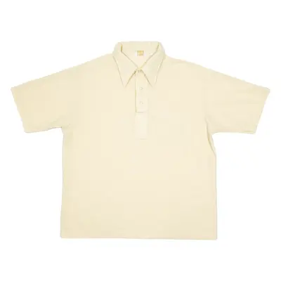 NORRIS Mens Polo Shirt Yellow 90s 2XL