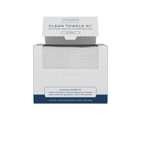 Clean Towels XL - Skincare For Sensitive Skin, Makeup Removal, Natural Barrier Protection