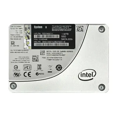 IBM 01KR448 | 1.92TB Triple-Level Cell SATA 6Gb/s Hot-Swappable 2.5-Inch Solid State Drive