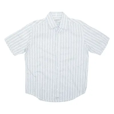 TED BAKER Mens Shirt Blue Spotted M