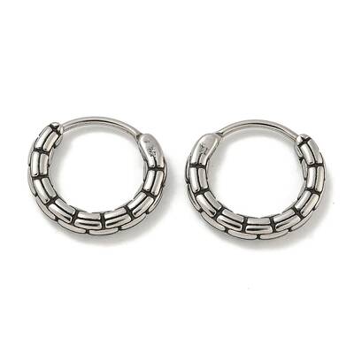 316 Surgical Stainless Steel Hoop Earrings