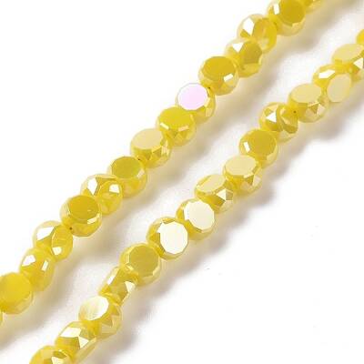 Electroplate Glass Beads Strands