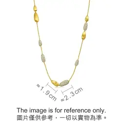 999 Gold Diamond Necklace