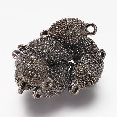 Alloy Magnetic Clasps with Loops
