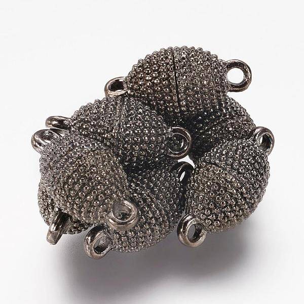 Alloy Magnetic Clasps with Loops