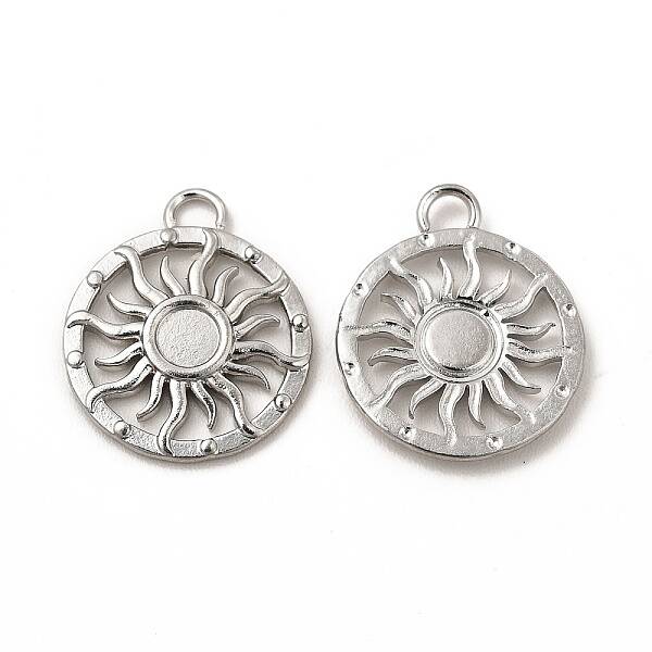 Tarnish Resistant 304 Stainless Steel Pendant Cabochon Settings