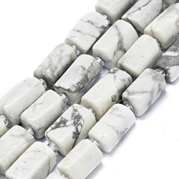 Natural Howlite Beads Strands