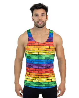 Pride Rainbow Tank Top | Size: L | Color: Rainbow