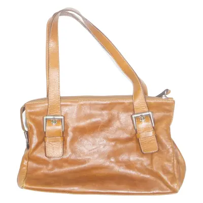 NAVYBOOT Womens Shoulder Bag Brown Leather