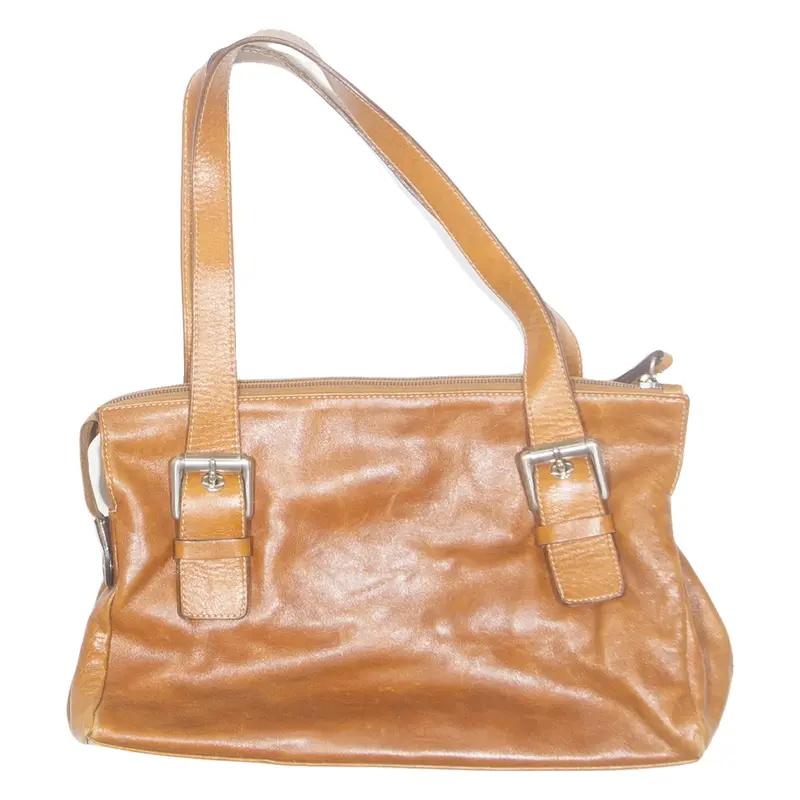 NAVYBOOT Womens Shoulder Bag Brown Leather