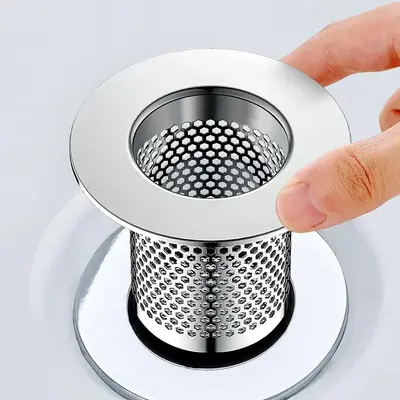 Girl Room Accessories, 1 Count Alloy Bathroom Sink Drain Strainer, 1.85 Inch Shower Drain Hair Stopper, Portable Floor Drain ...