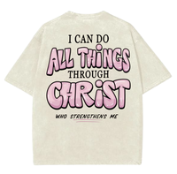 I Can All Thing Through Christ Jesus T-Shirt, Christian t shirts, Vintage I Love Jesus Shirt, Menswear Top Underwear Tshirt C...