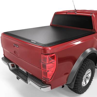 OEDRO 4.5FT Soft Tri-fold Truck Bed Tonneau Cover Compatible with 2022-2025 Ford Maverick, Styleside 4.5 Feet Bed