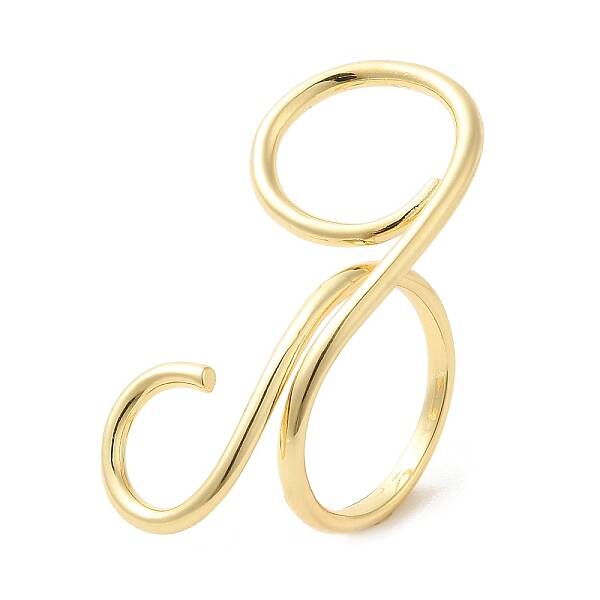 Brass Wire Open Cuff Rings