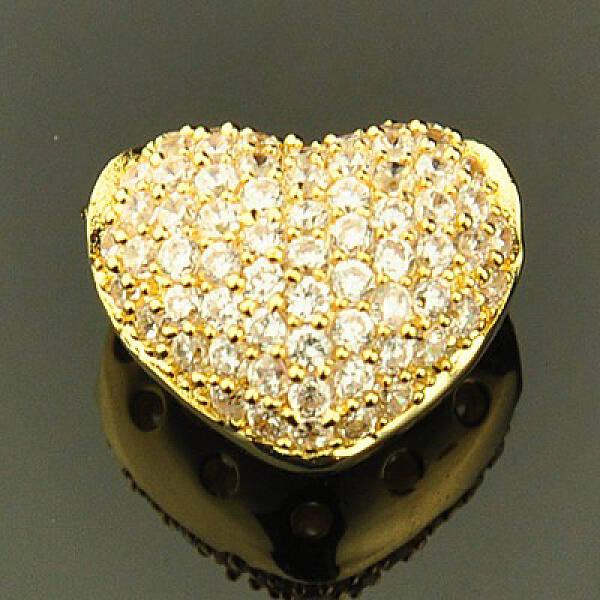 Brass Cubic Zirconia Pendants