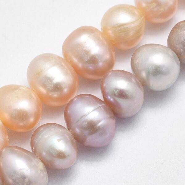 Natural Cultured Freshwater Pearl Beads Strands