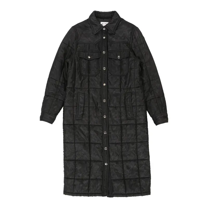 Cavalli Jeans Coat - Medium Black Polyester | Size: medium