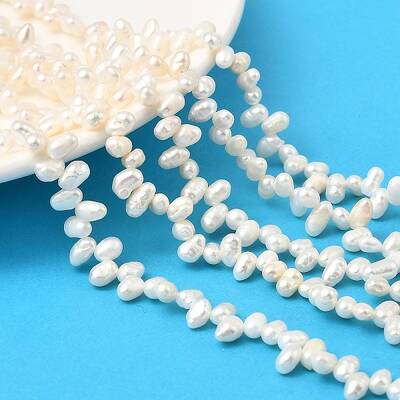 Natural Cultured Freshwater Pearl Beads Strands