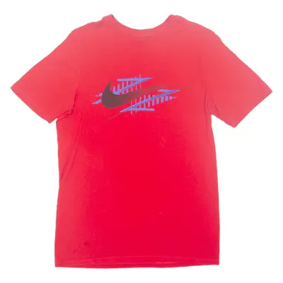 NIKE Swoosh Mens T-Shirt Red S