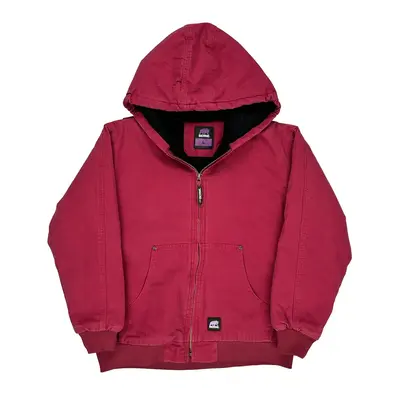 Age 14-16 Berne Jacket - Large Pink Cotton