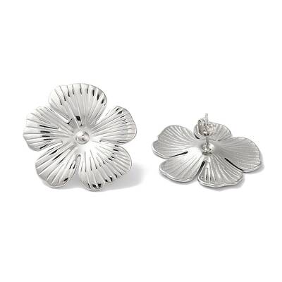 Non-Tarnish 304 Stainless Steel Stud Earrings for Women