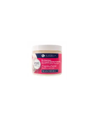 Alkemilla eco bio cosmetic Restructuring Hair Mask Cream and Strawberry 200 ml
