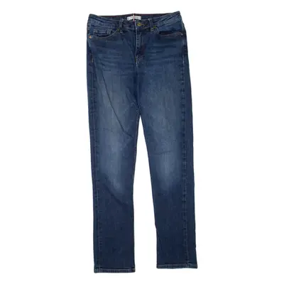 TOMMY HILFIGER Womens Jeans Blue Regular Straight W28 L30