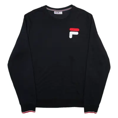FILA Mens Sweatshirt Black XL