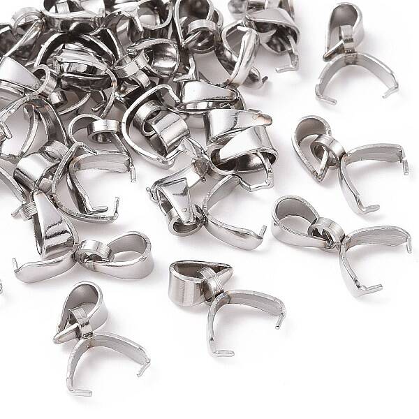 Tarnish Resistant 304 Stainless Steel Ice Pick Pinch Bails