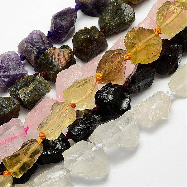 Natural Mixed Gemstone Beads Strands
