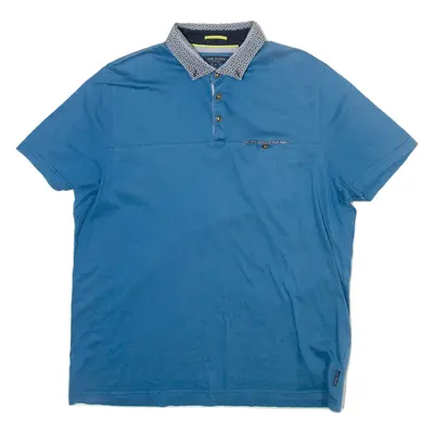 TED BAKER Mens Polo Shirt Blue XL