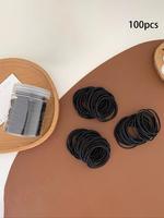 Women's Simple Hair Tie, Casual Trendy Elastic Hair Tie, Minimalist Hair Accessory for Women & Girls, Headwear Suitable for P...