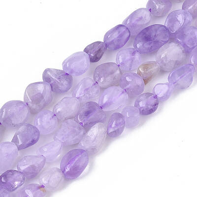 Natural Amethyst Beads Strands