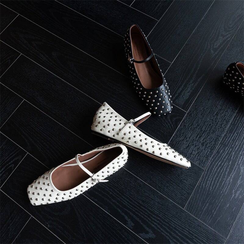 CHIKO Ada Square Toe Block Heels Mary Jane Shoes