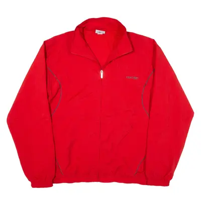 REEBOK Track Jacket Red Mens L