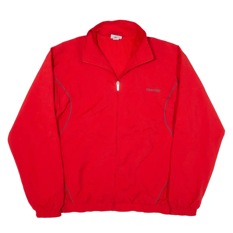 REEBOK Track Jacket Red Mens L